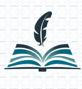 Offenes Buch und Feder